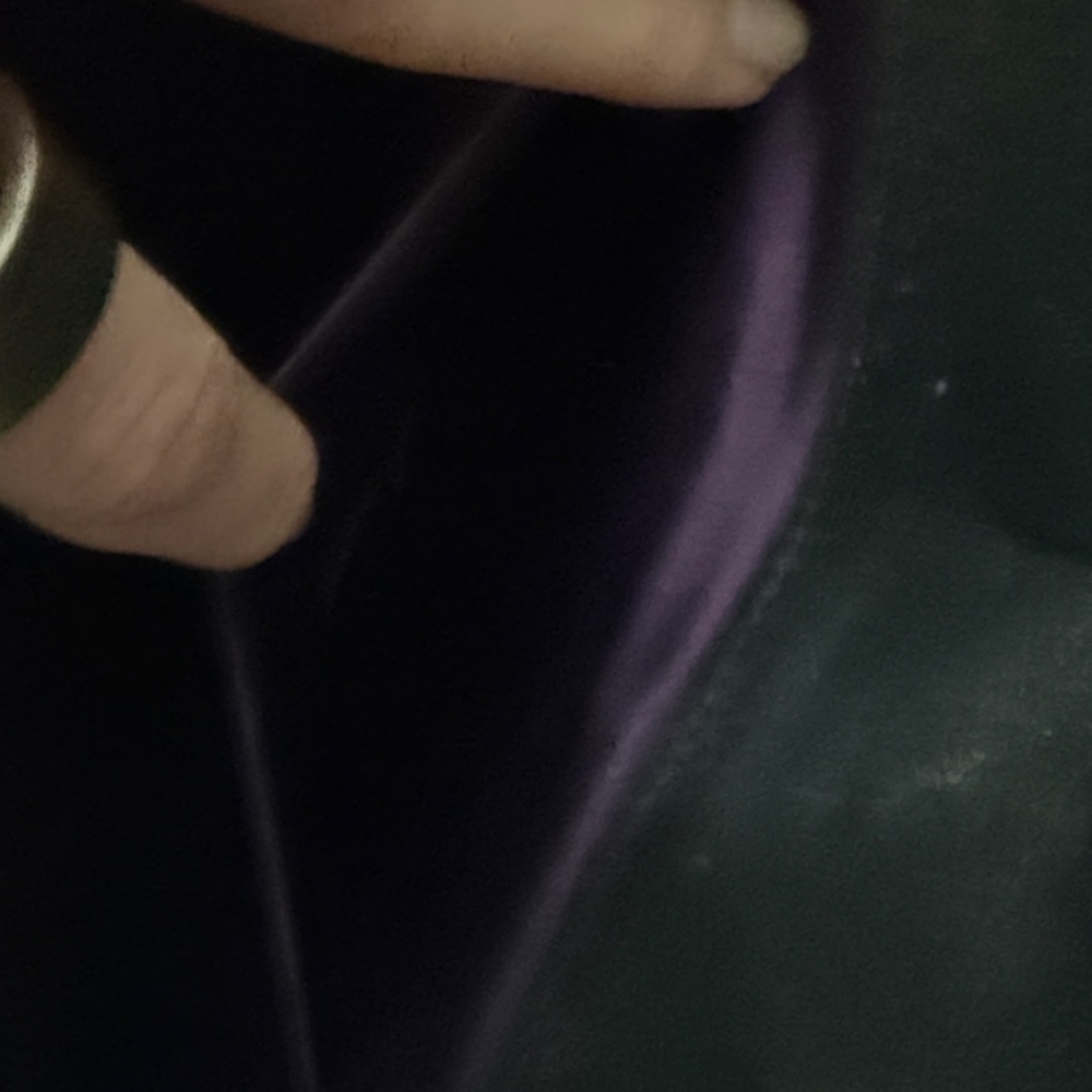 YSL Gunmetal Leather Clutch - Picture 8 of 10